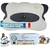 Solaurent-oreiller-ergonomique-cervical-orthopedique-cervical-oreiller-memoire-de-forme-gris