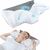 homca-oreiller-cervicales-ergonomique-orthopedique-de-soutien-du-cou-housse-lavable-60-x-35-x-8-12cm-gris