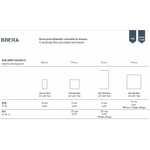 BRERA DIMENSIONS