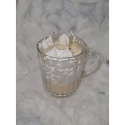 bougie parsonnalisée jaune
