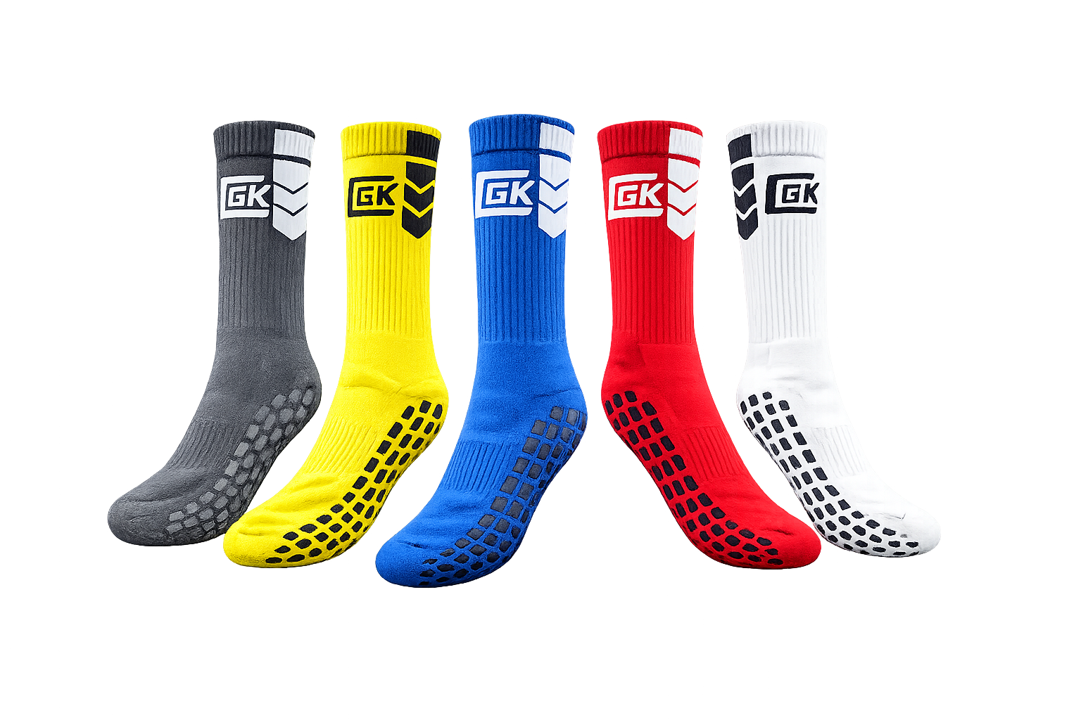 Paire de chaussettes antidérapantes colorées