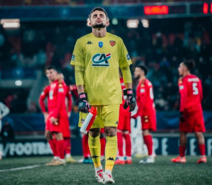 Ewan Hatfout gardien CGK Le Mans FC