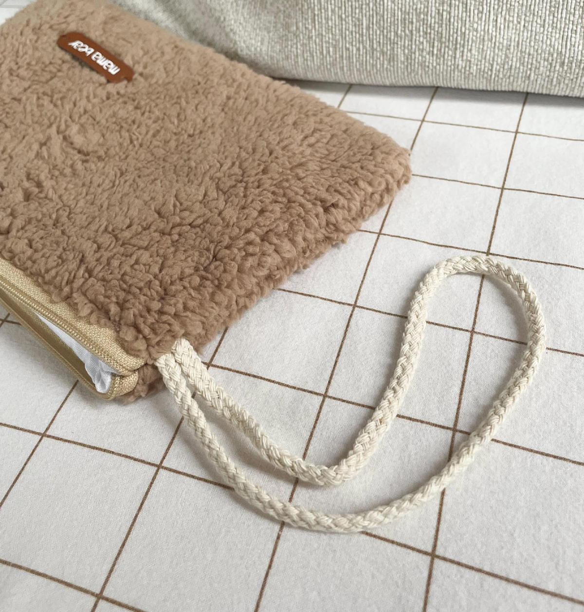 petit cadeau personnalisable fausse fourrure mouton