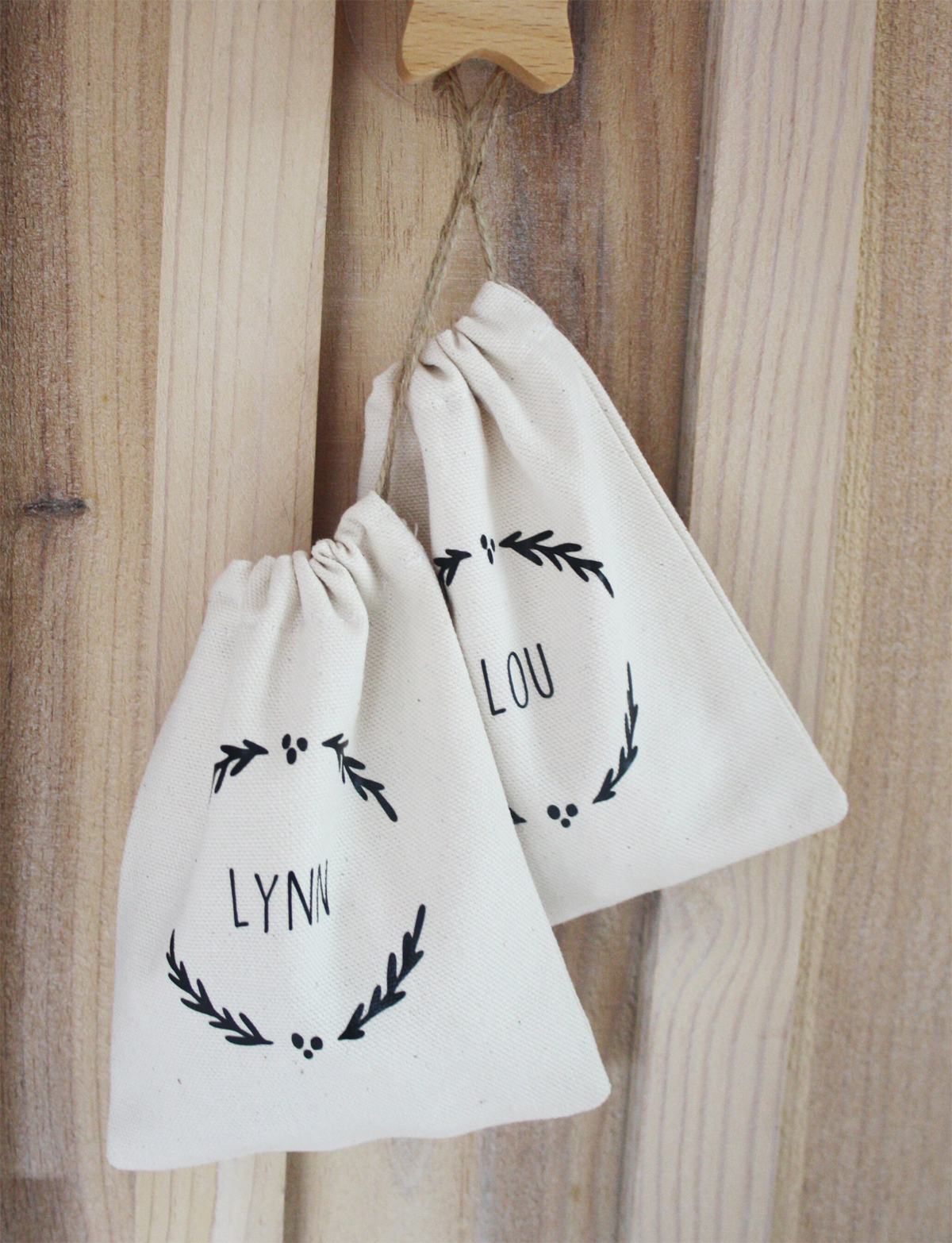 sac cadeau Noël personnalisable