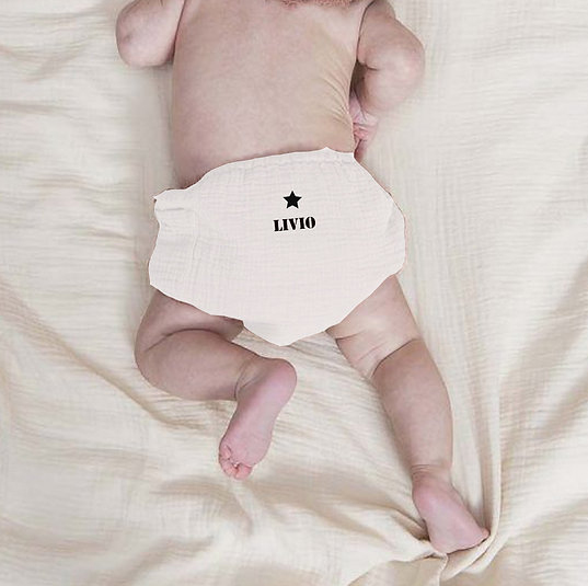 bloomer culotte bébé personnalisé