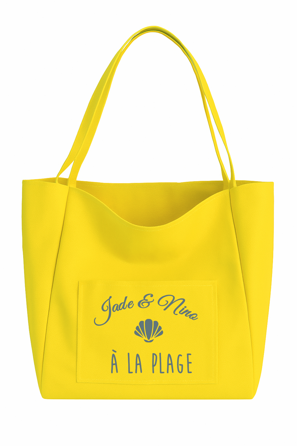 cabas-ete-prenom-plage-coquillage-jaune-bleu-personnalise