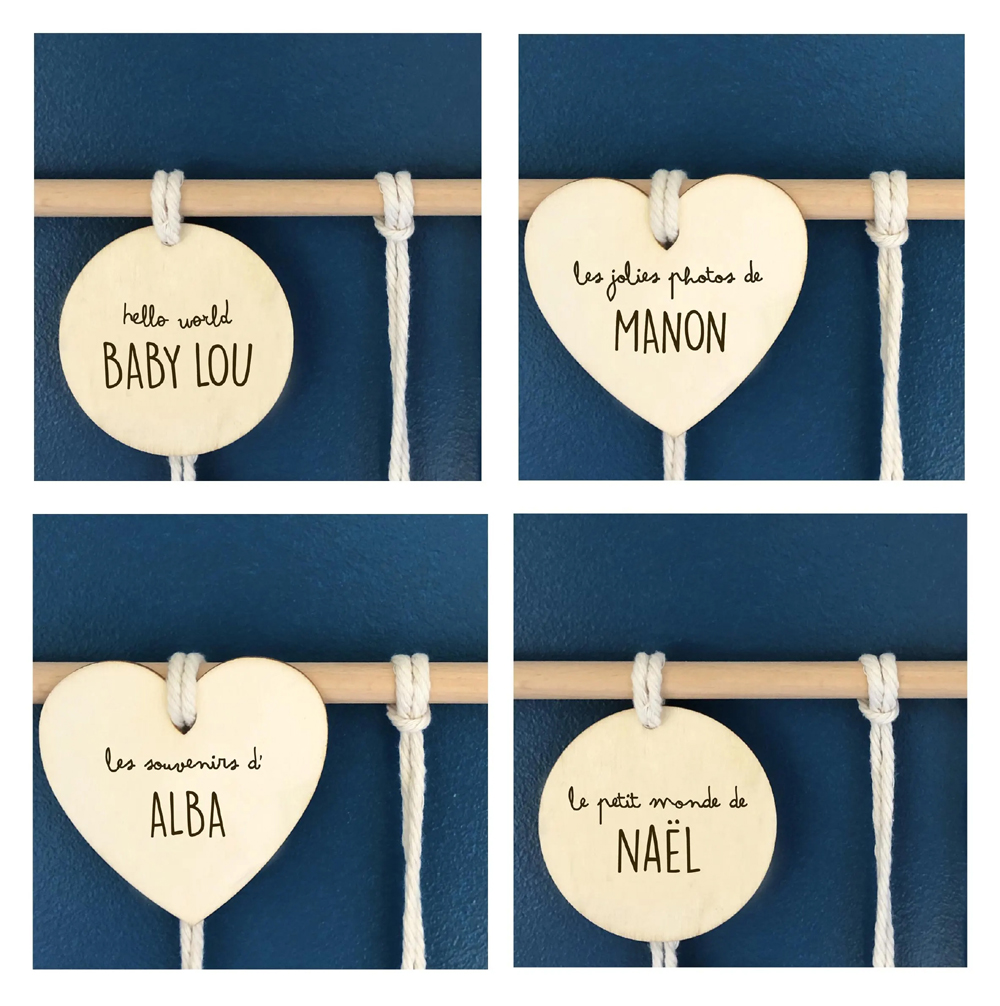 porte-photo-mural-bois-macrame-personnalise