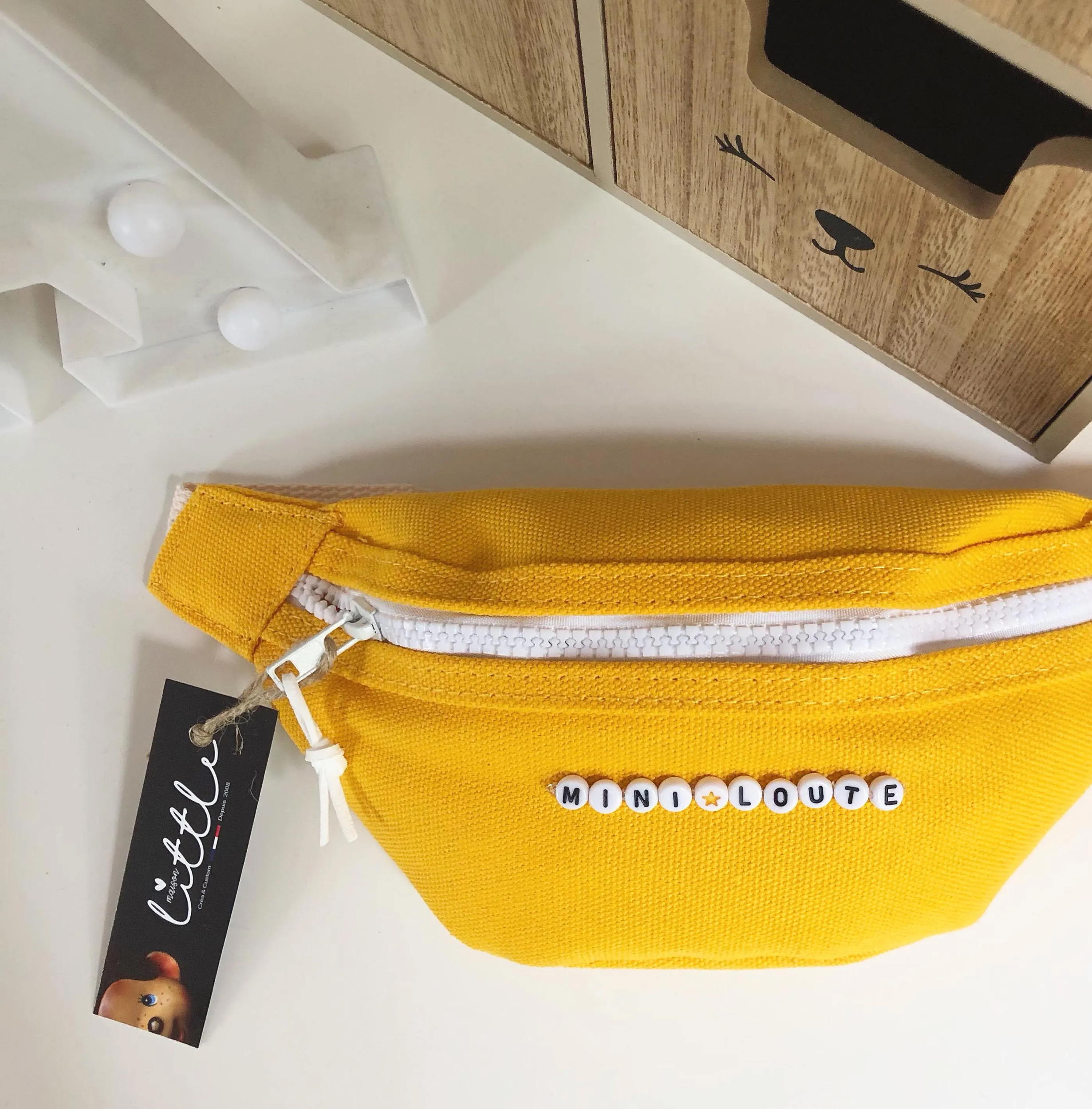 petite banane jaune cadeau à personnaliser