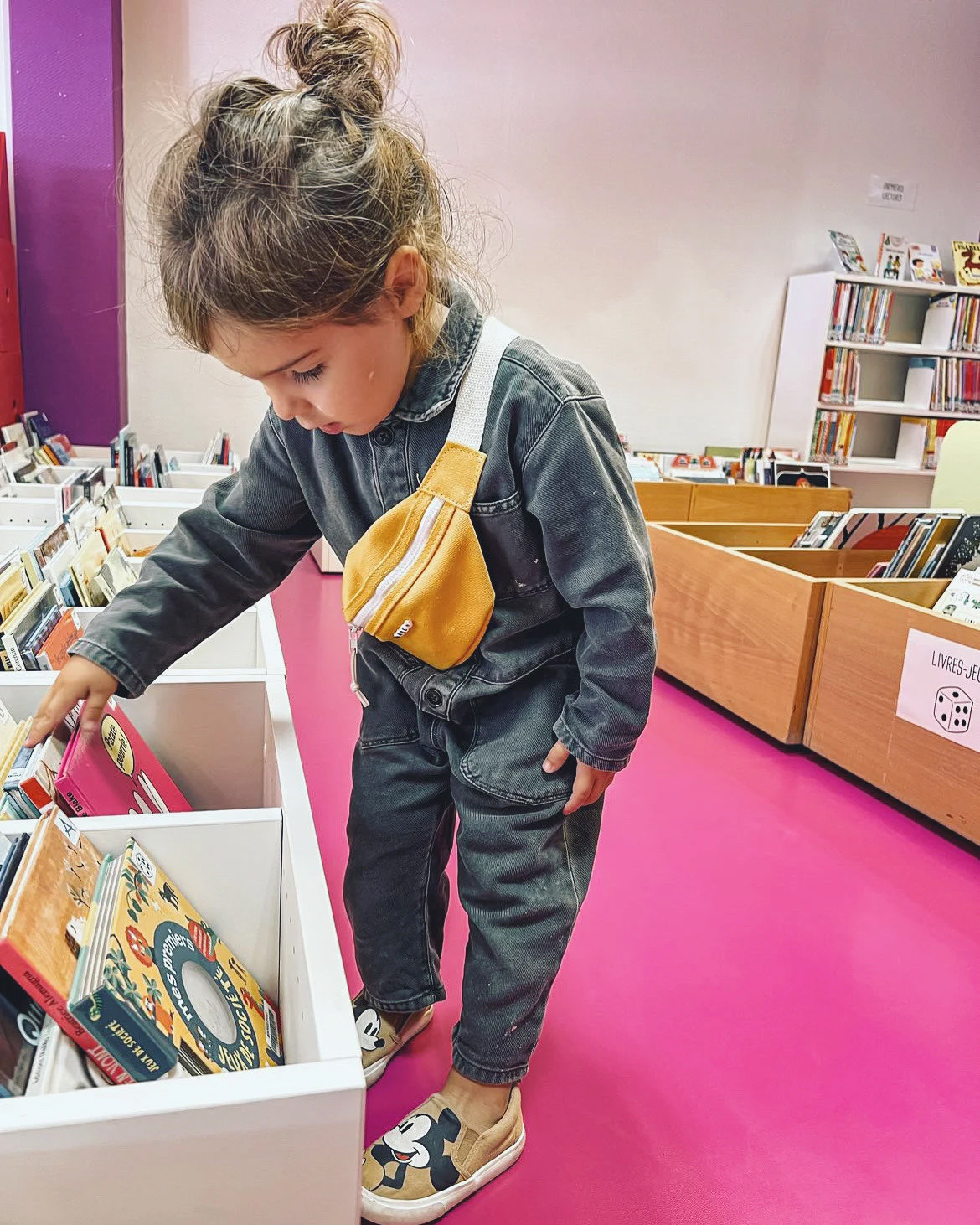 pochette bandoulière zipé avec prénom