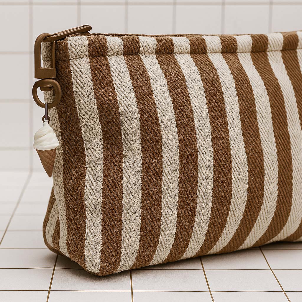 trousse-rayures-zipee-marron-toile-cornet-glace-2