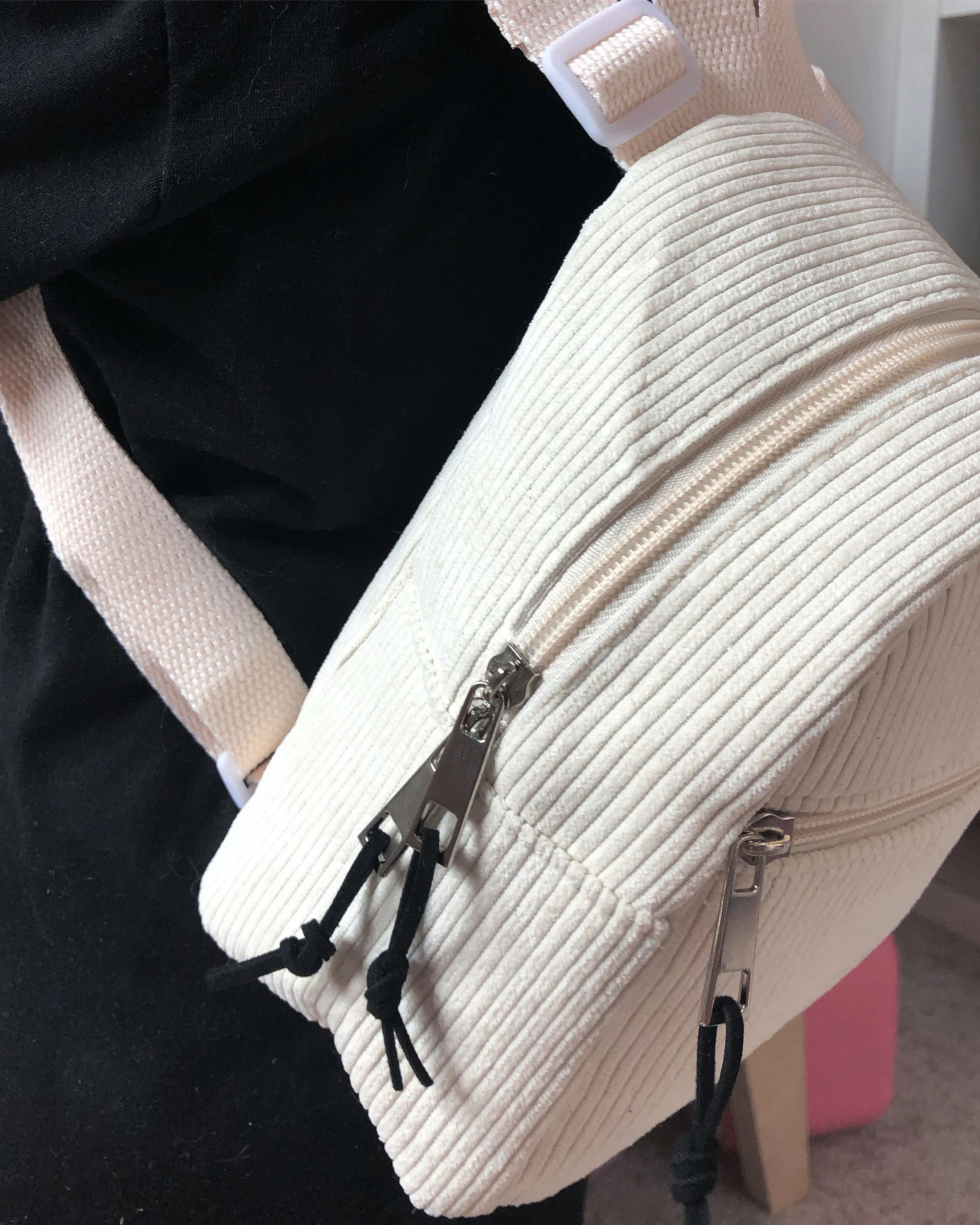 sac à dos écru pour enfant perosnnalisé