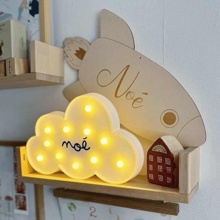 veilleuse nuage led prénom
