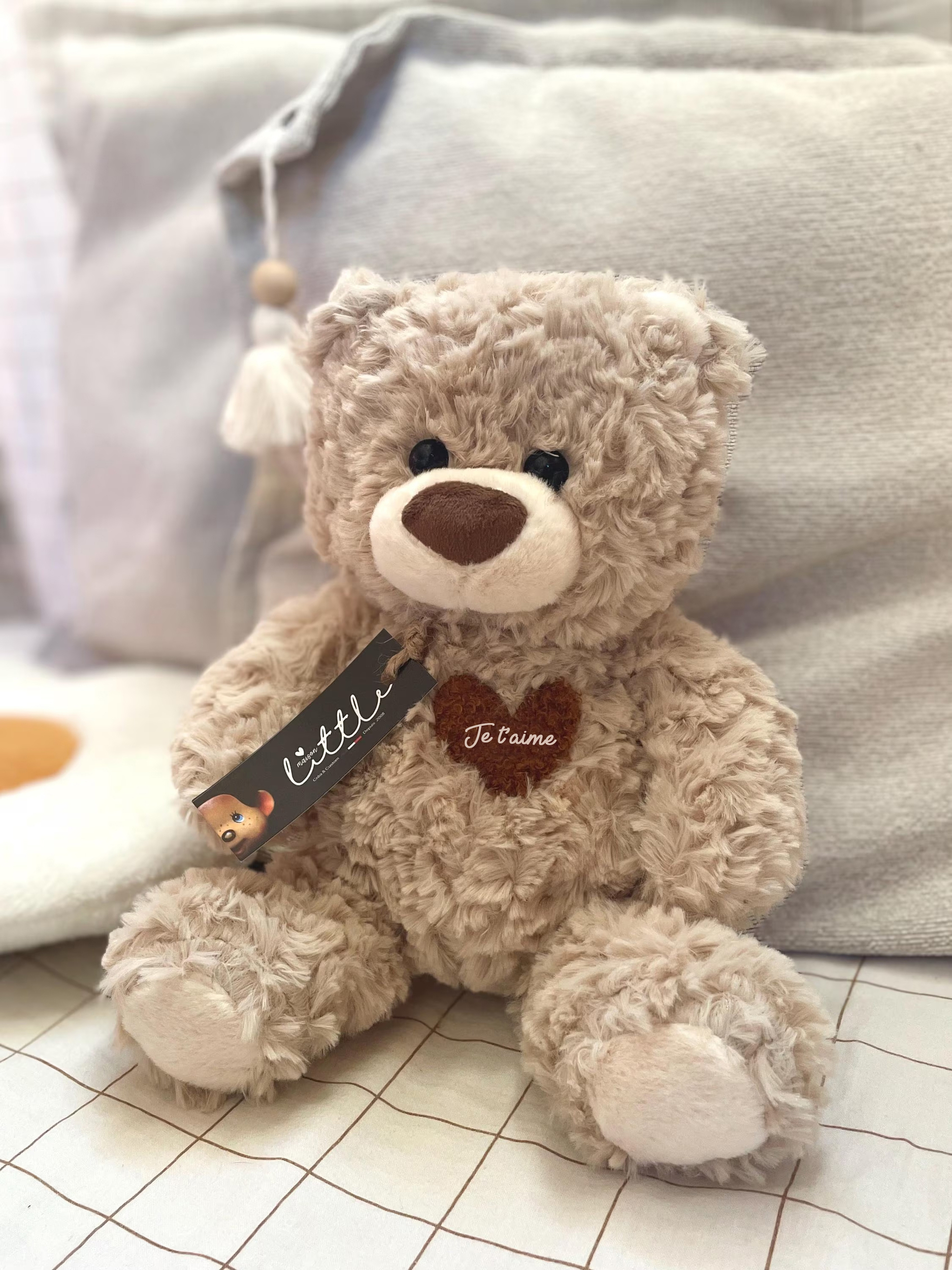 ourson fausse fourrure douceje taime