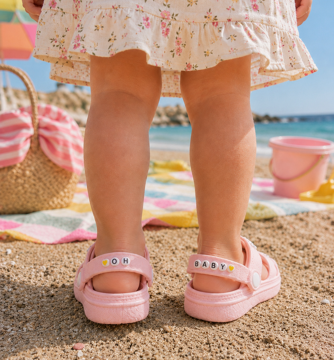 meduses-enfant-personnalisees-rose-plage-vue-arriere-prenom-perles-oh-baby