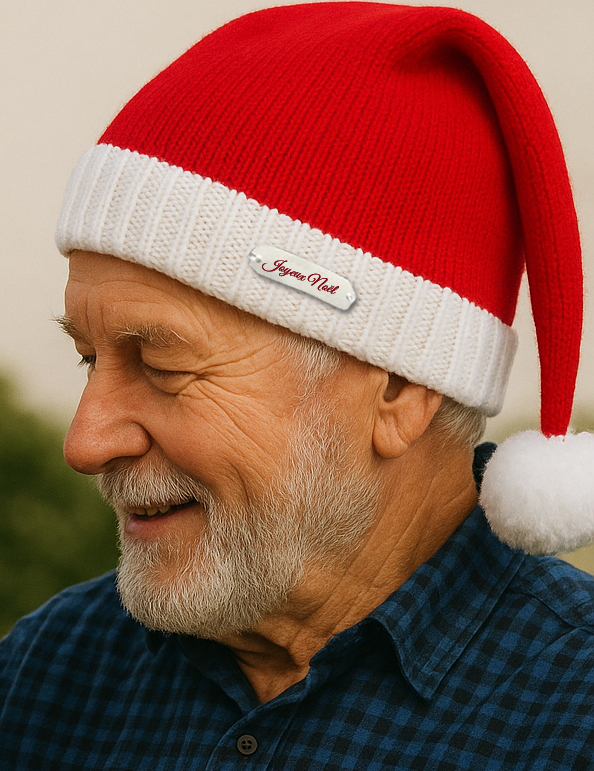 bonnet-papi-noel-cadeau-rouge-blanc-pompon