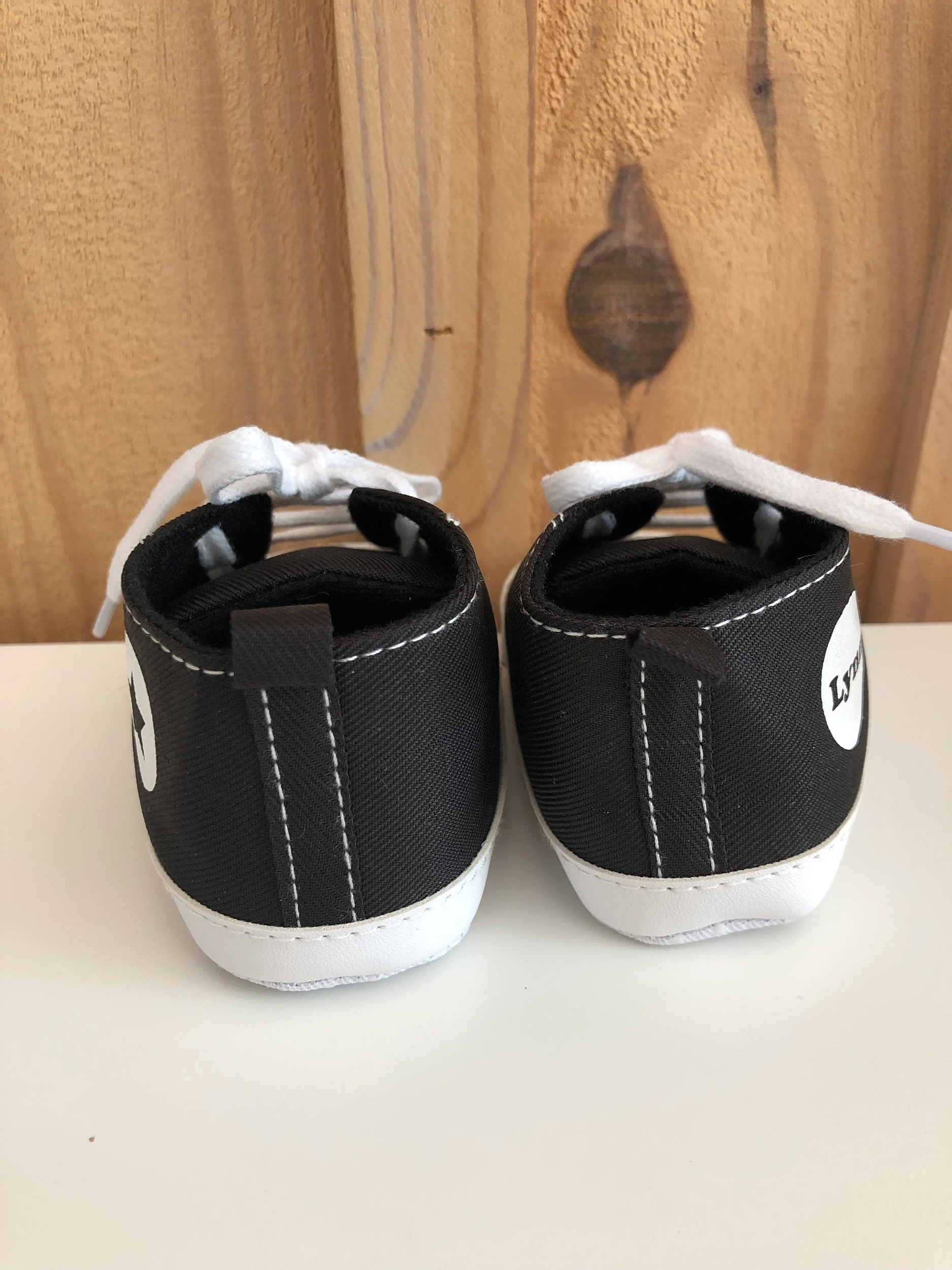 chaussons tennis toile bébé personnalisable