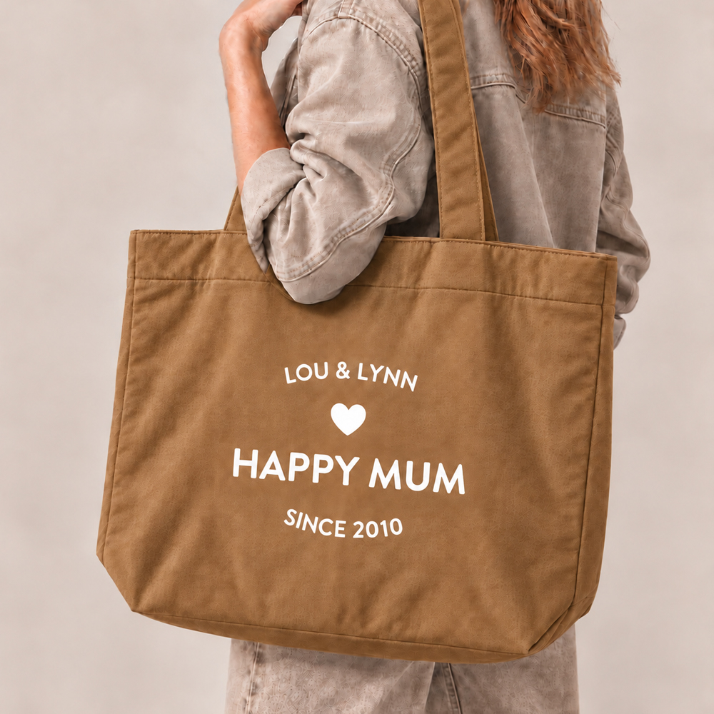 sac-shopping-personnalise-maman-happy-mum-marron-camel