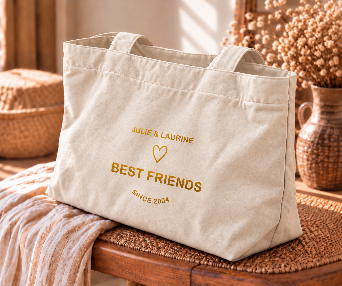 sac-cabas-ecru-personnalise-best-friends-prenoms
