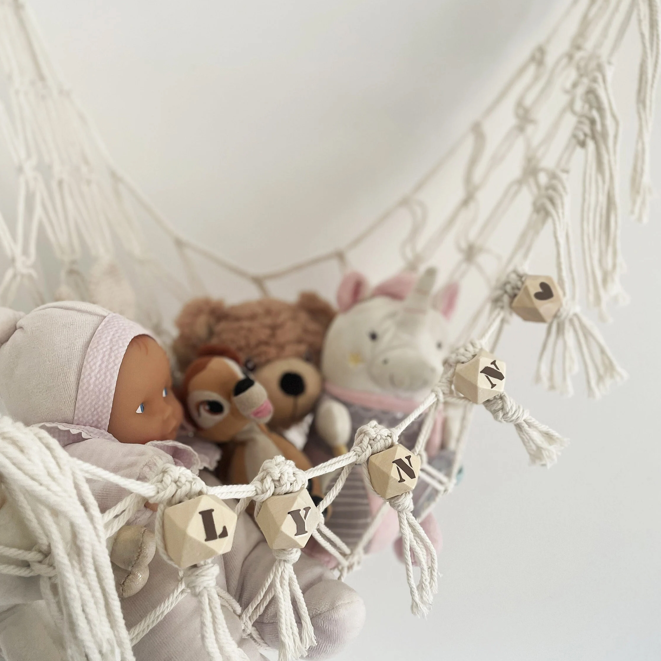 hamac de rangement déco personnalisée