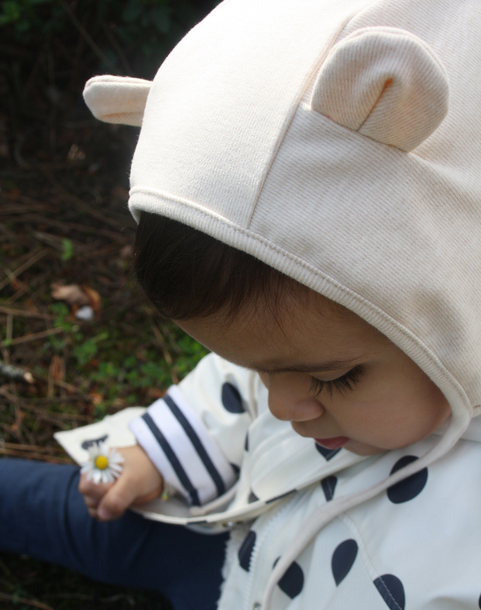 bonnet cagoule nounours personnalisable