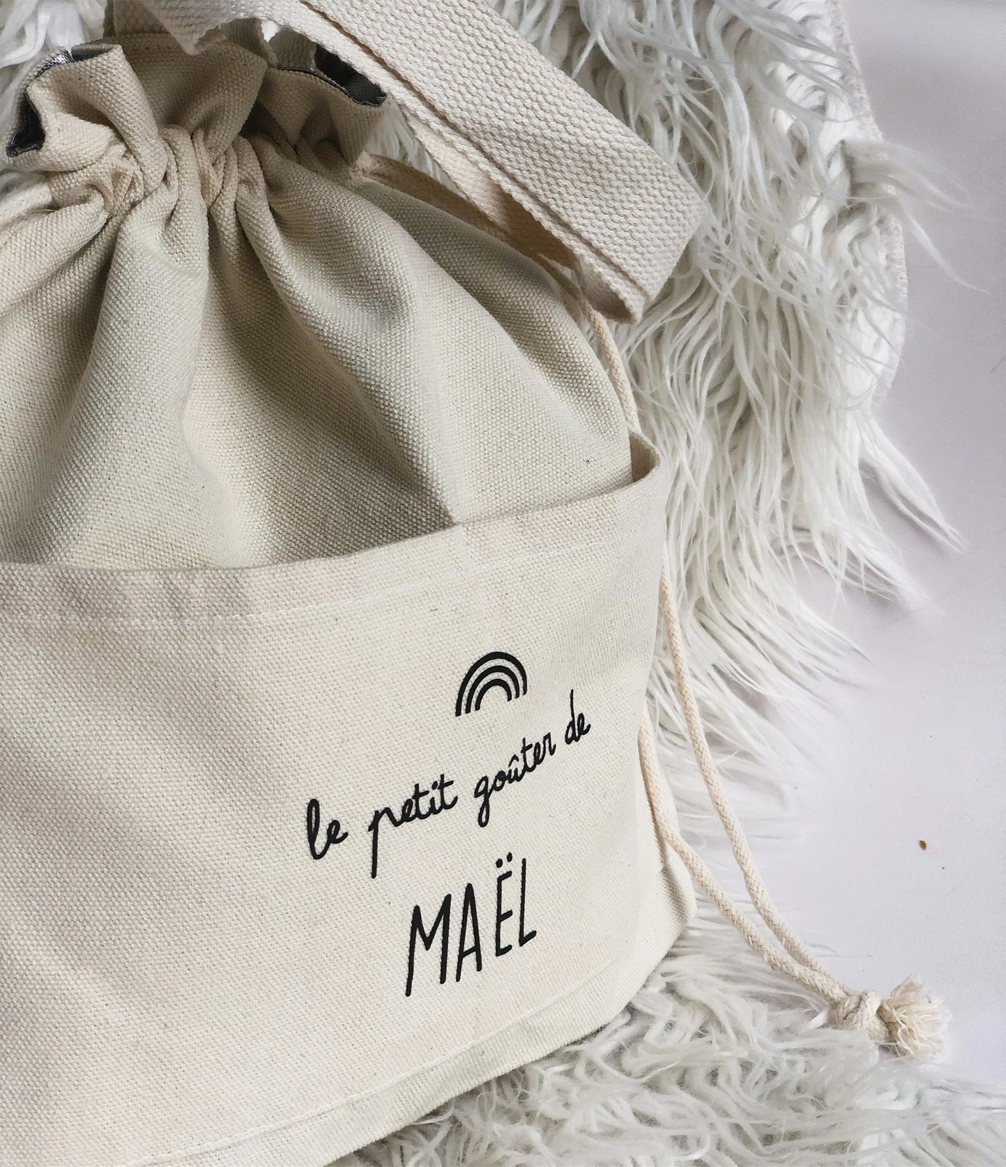grand lunchbag poignées