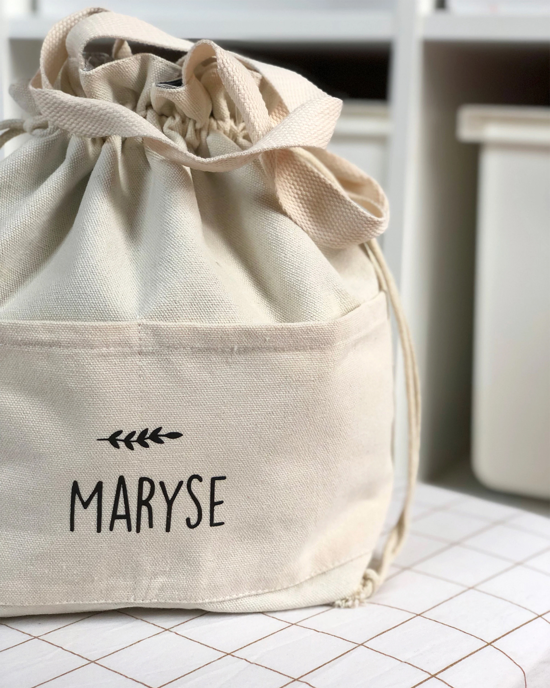 sac à goûter personnalisé prénom