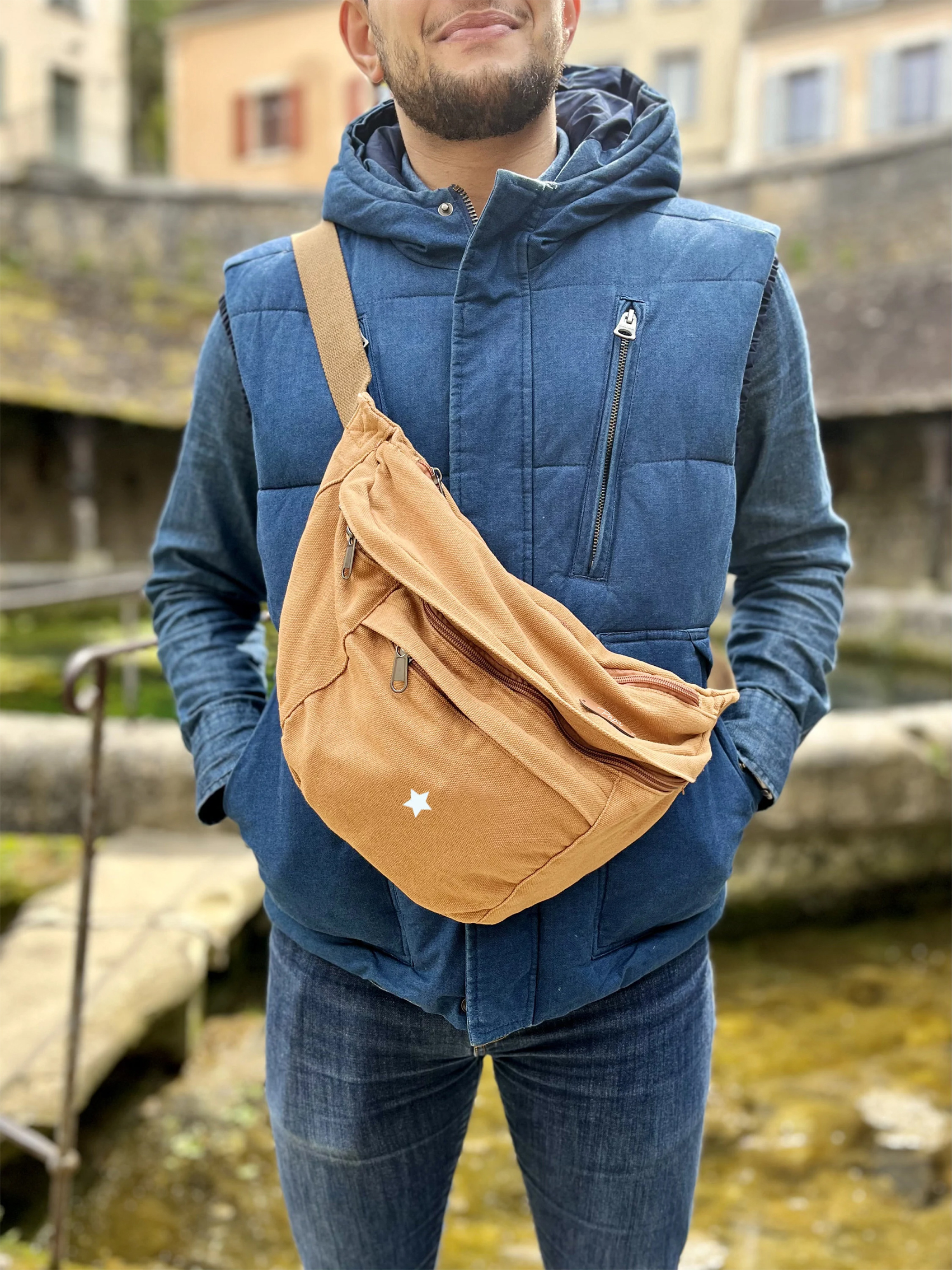banane camel homme étoile blanche