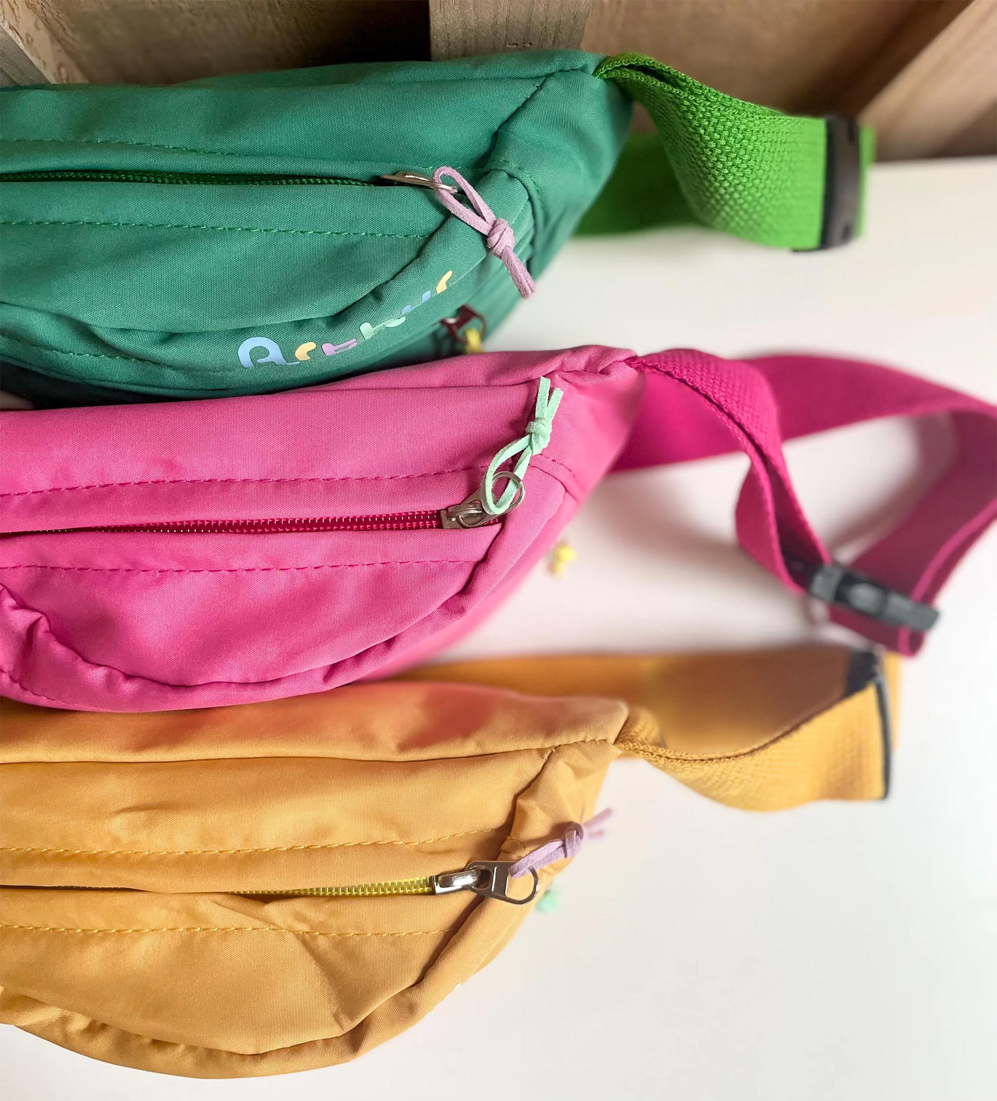 sac banane multicolore cadeau enfant