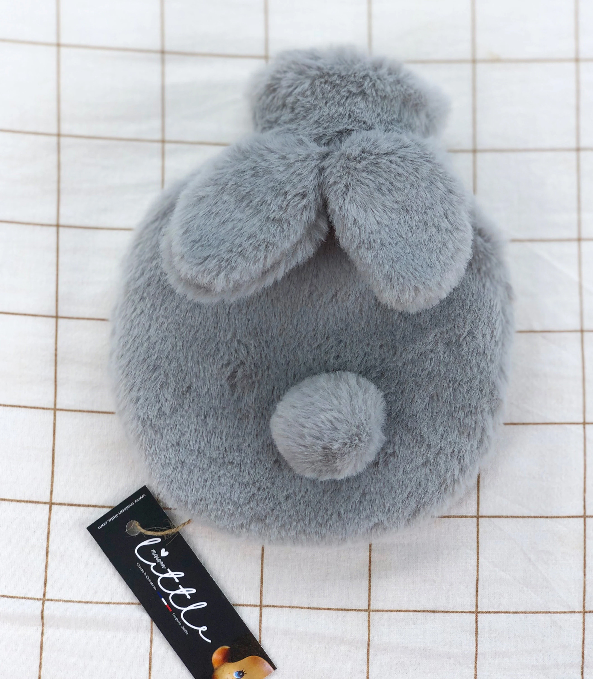 lapin bouillotte personnalisé