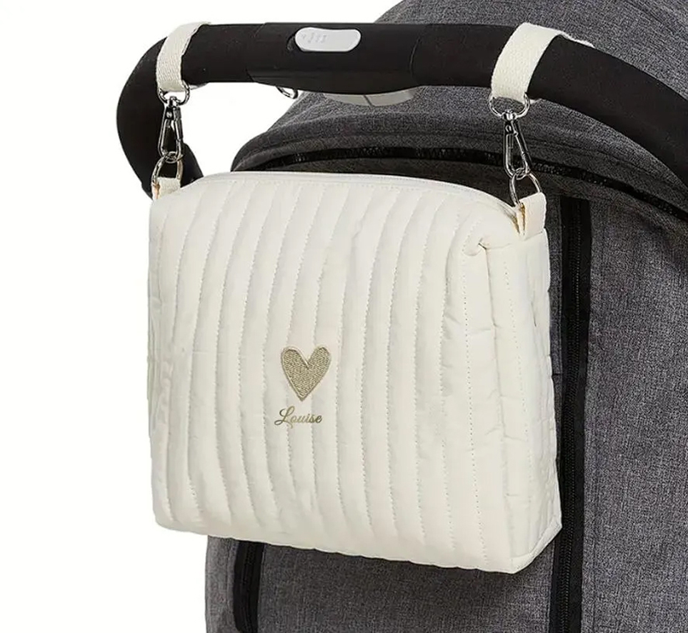 sac nomade bébé matelassé prénom