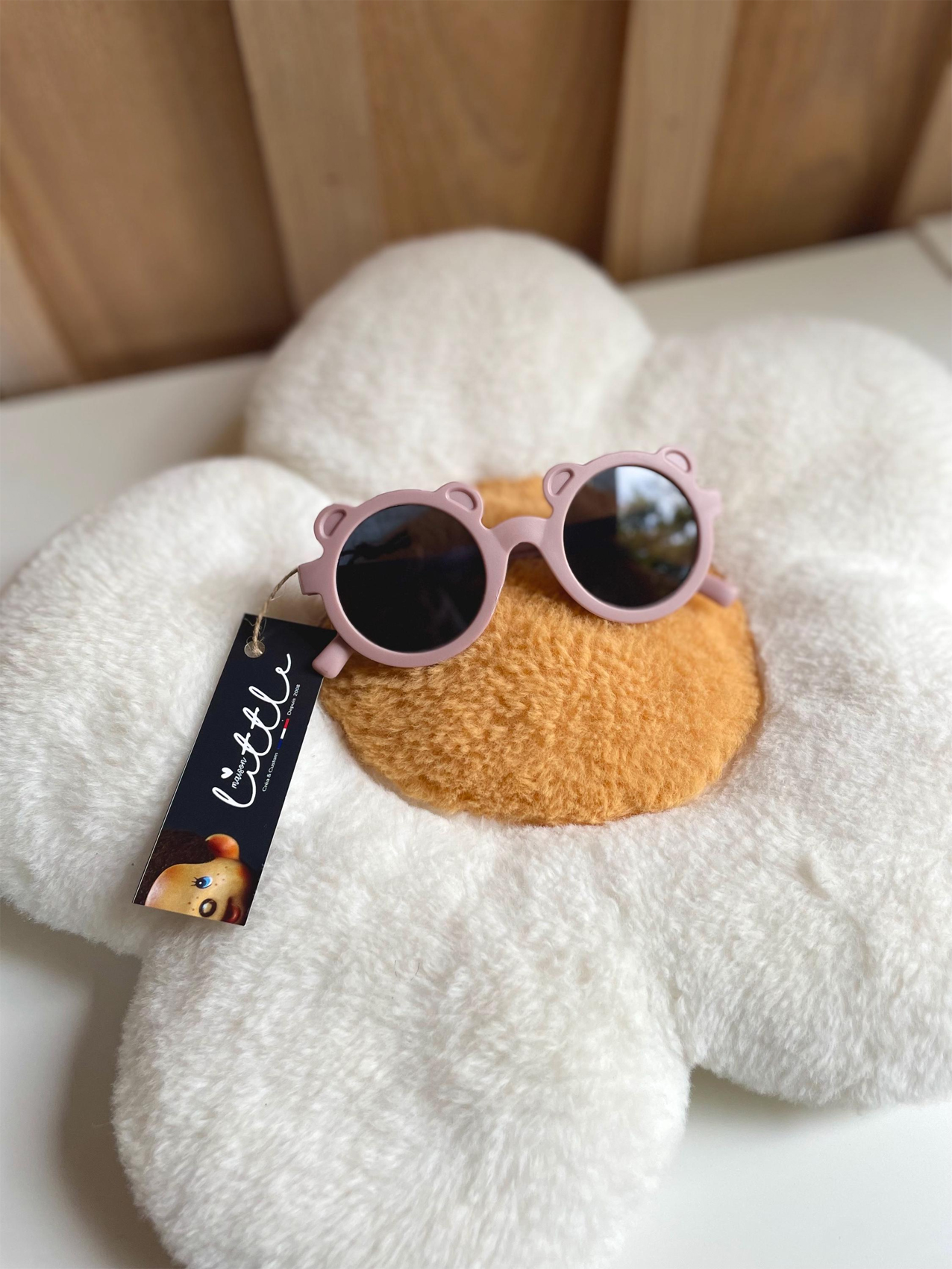 lunettes de soleil bébé oreilles ourson