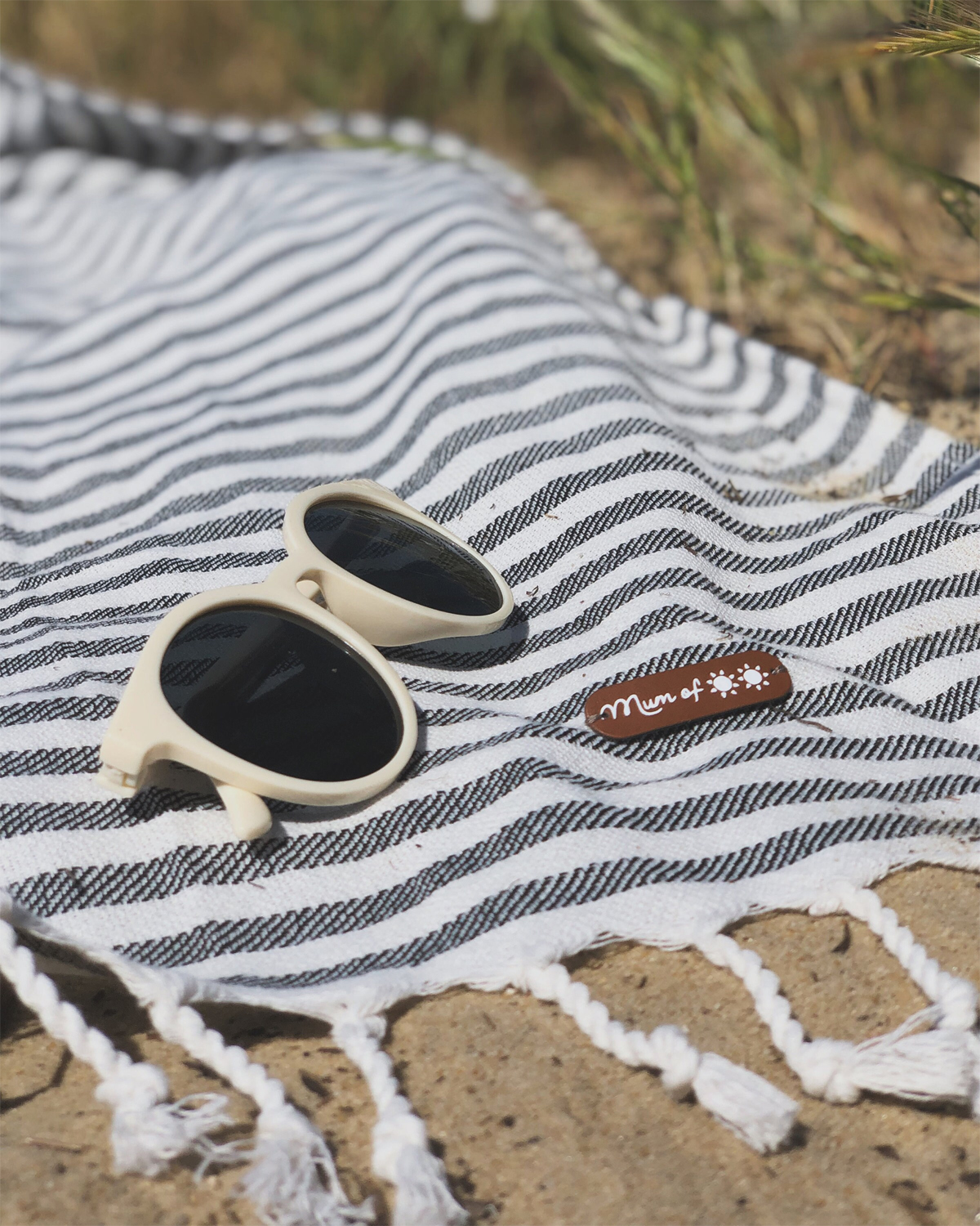 fouta été rayé mariniere avec prénom