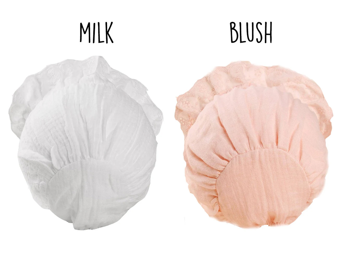 bonnet enfant à nouer avec prénom
