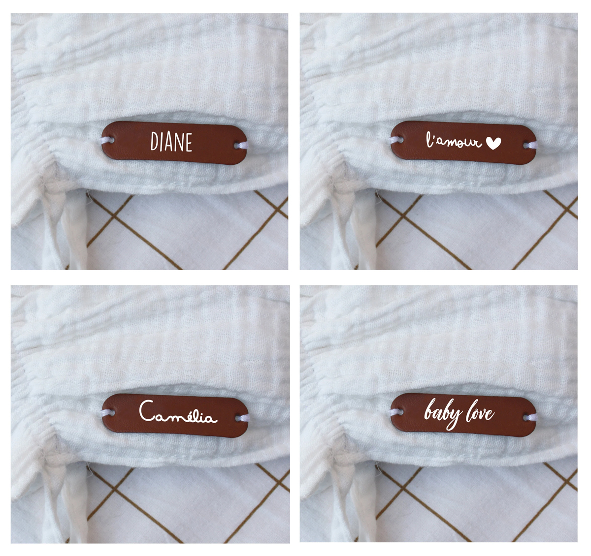 idée personnalisation béguin double gaze