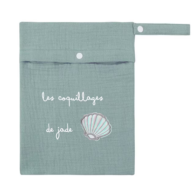 trousse a pression à accrocher à la poussette cosy personnalisé