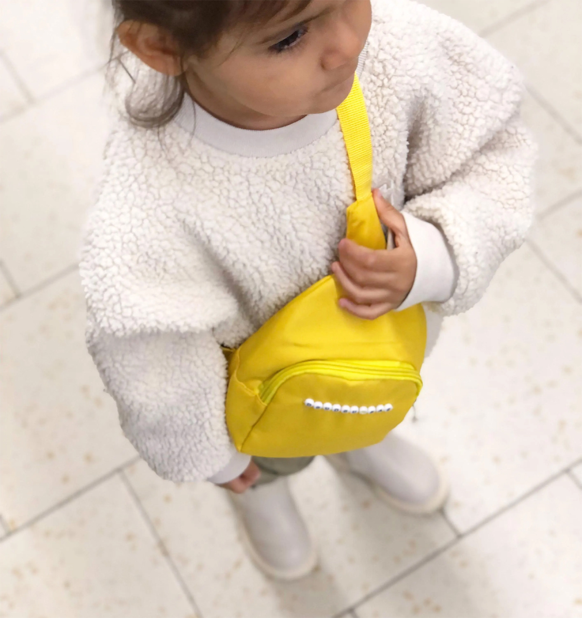 sac a doudou de transport avec prénom et coeur