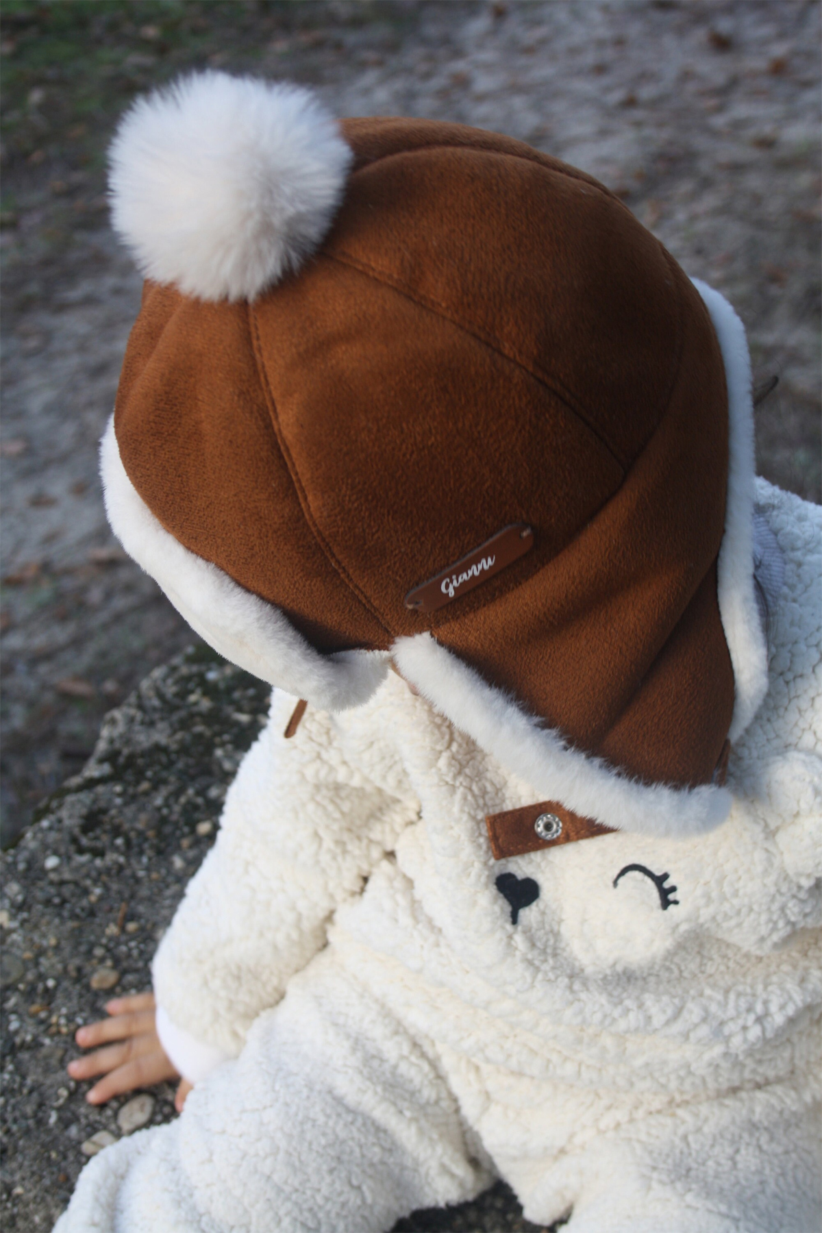 bonnet grand froid à rabats oreiles avec personnalisation