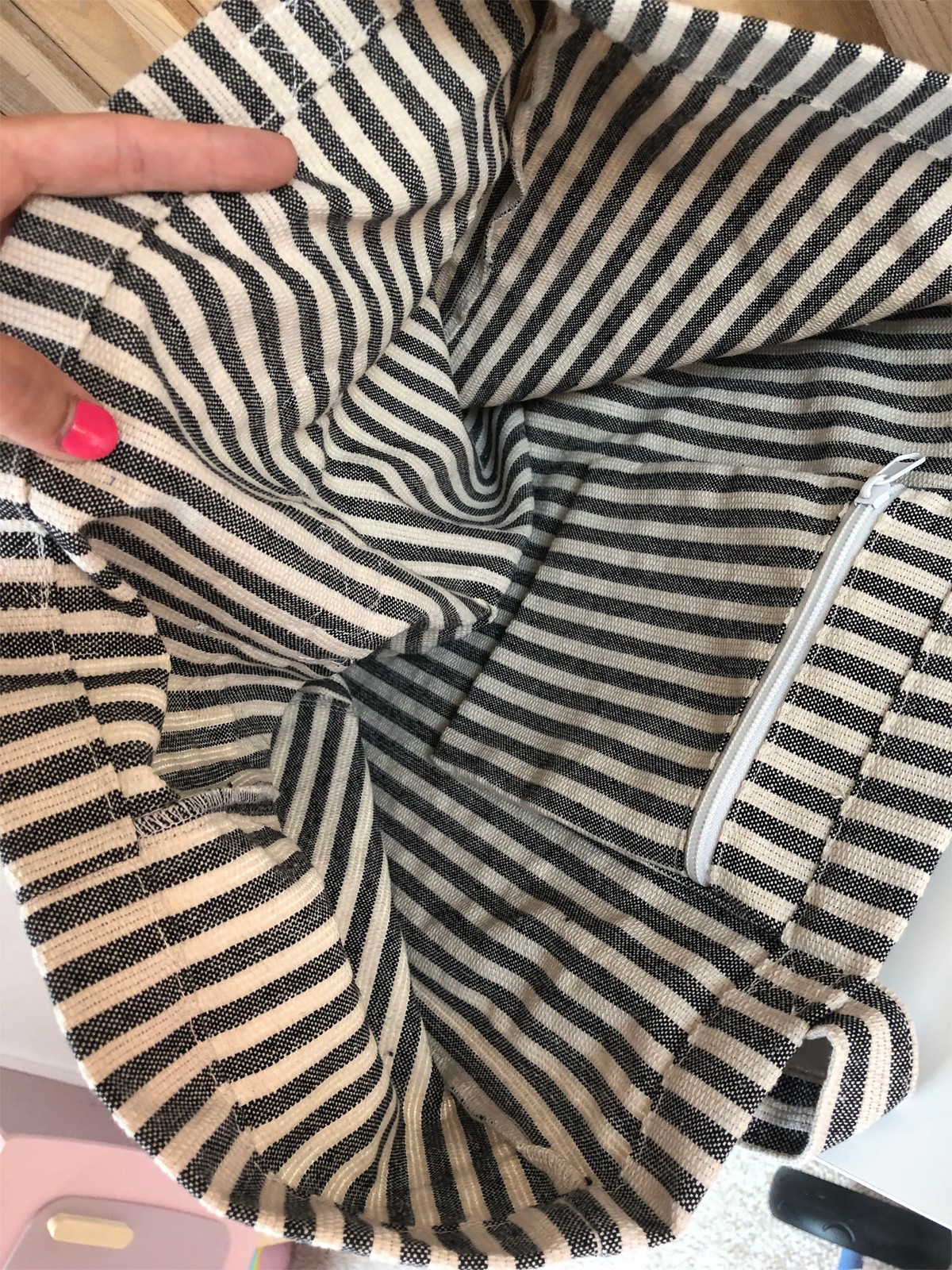 sac épaule grande capacité poche zippée intérieure