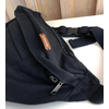 banane 3 poches noire personnalisation cuir