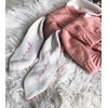 bonnet lapin de paques rose avec prénom