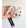 ourson attache sucette creme avce personnalisation