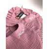 bavoir rose frou frou prénom coeur