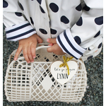 panier ajouré plastique printemps personnalisable