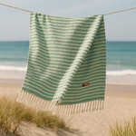 grande-serviette-franges-rayee-vert-blanc-prenom-personnalise