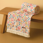 serviette-double-gaze-fleurs-maman-personnalisable