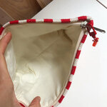 trousse homard rouge a rayures