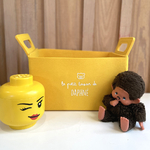 panier-rangelent-feutre-personnalise-jaune