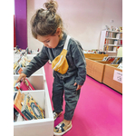 pochette bandoulière zipé avec prénom