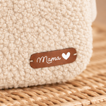 pochette-banane-creme-teddy-mama-coeur