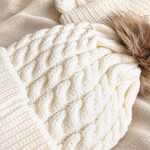 duo bonnets parent enfant